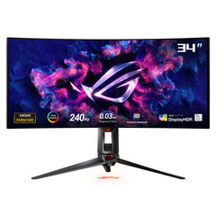 Asus Ecran PC ROG Swift OLED Gaming 34" Réf : PG34WCDM